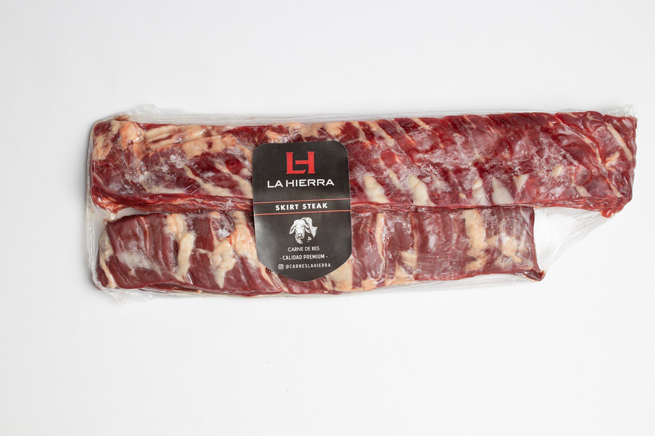 Skirt Steak Carne de Res Nacional – Línea Parrillera – La Hierra