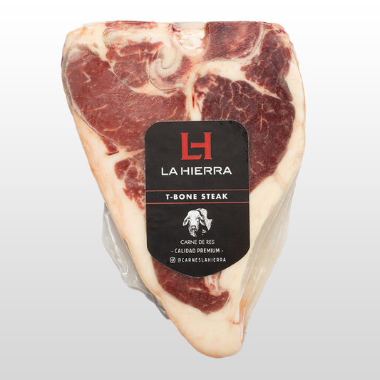 T-Bone Steak Carne de Res Nacional – Línea Parrillera – La Hierra